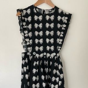 Batsheva Bow Apron Dress